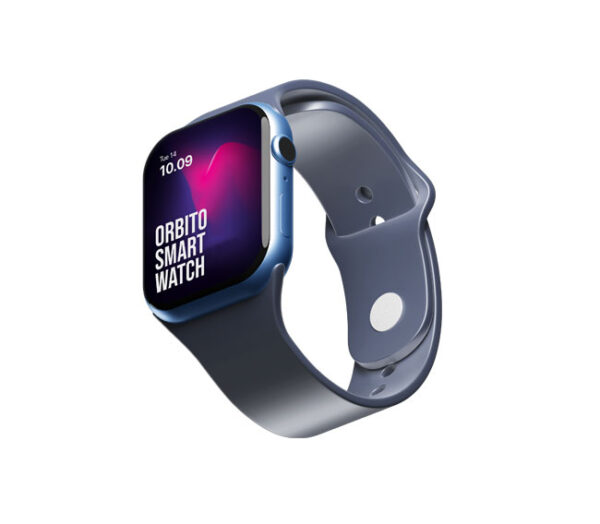 Orbito Black Cotton T-shirt